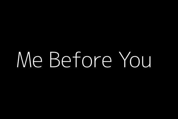 Me Before You